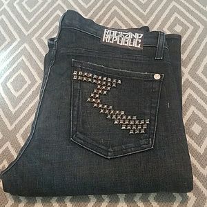 Tall long Rock & Republic jeans sz 30 - 37 inseam